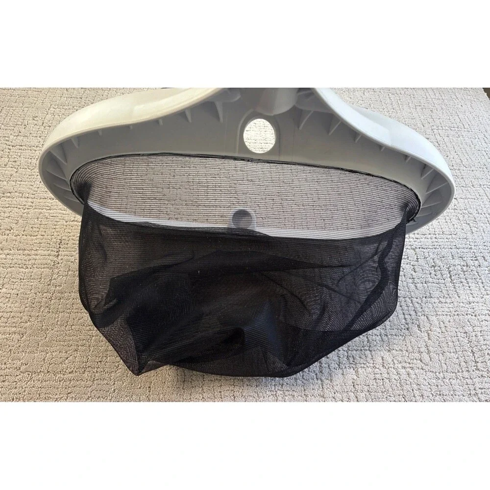 Rake Pool Skimmer Net  Frame Attachment Swimming Pool Deep Bag Leaf. No Pole